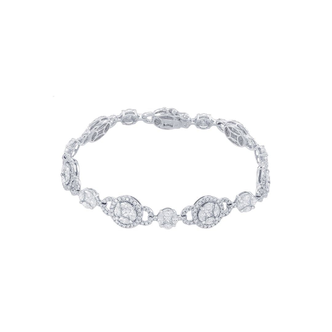 Illusion Enclosed Round Bracelet