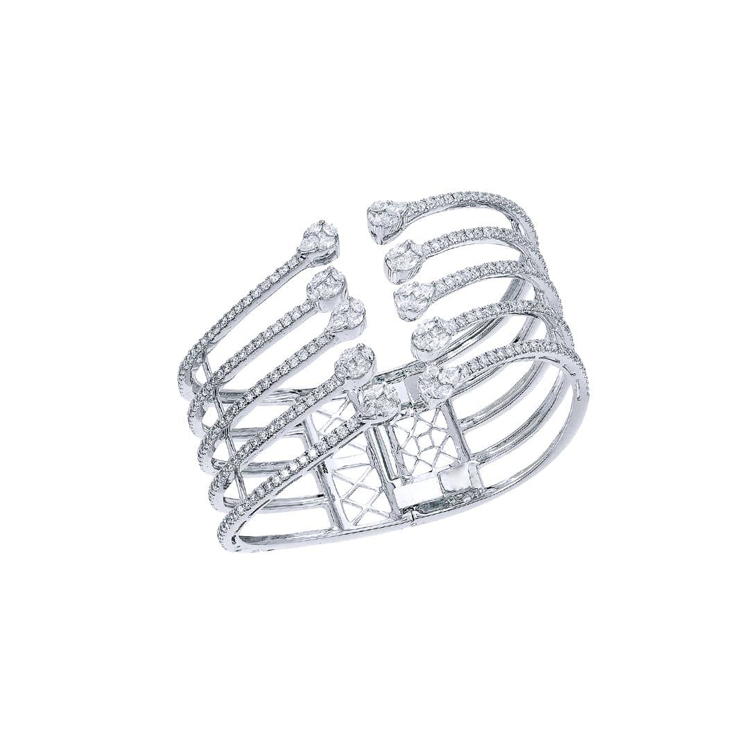 Divine Slanted Bangle