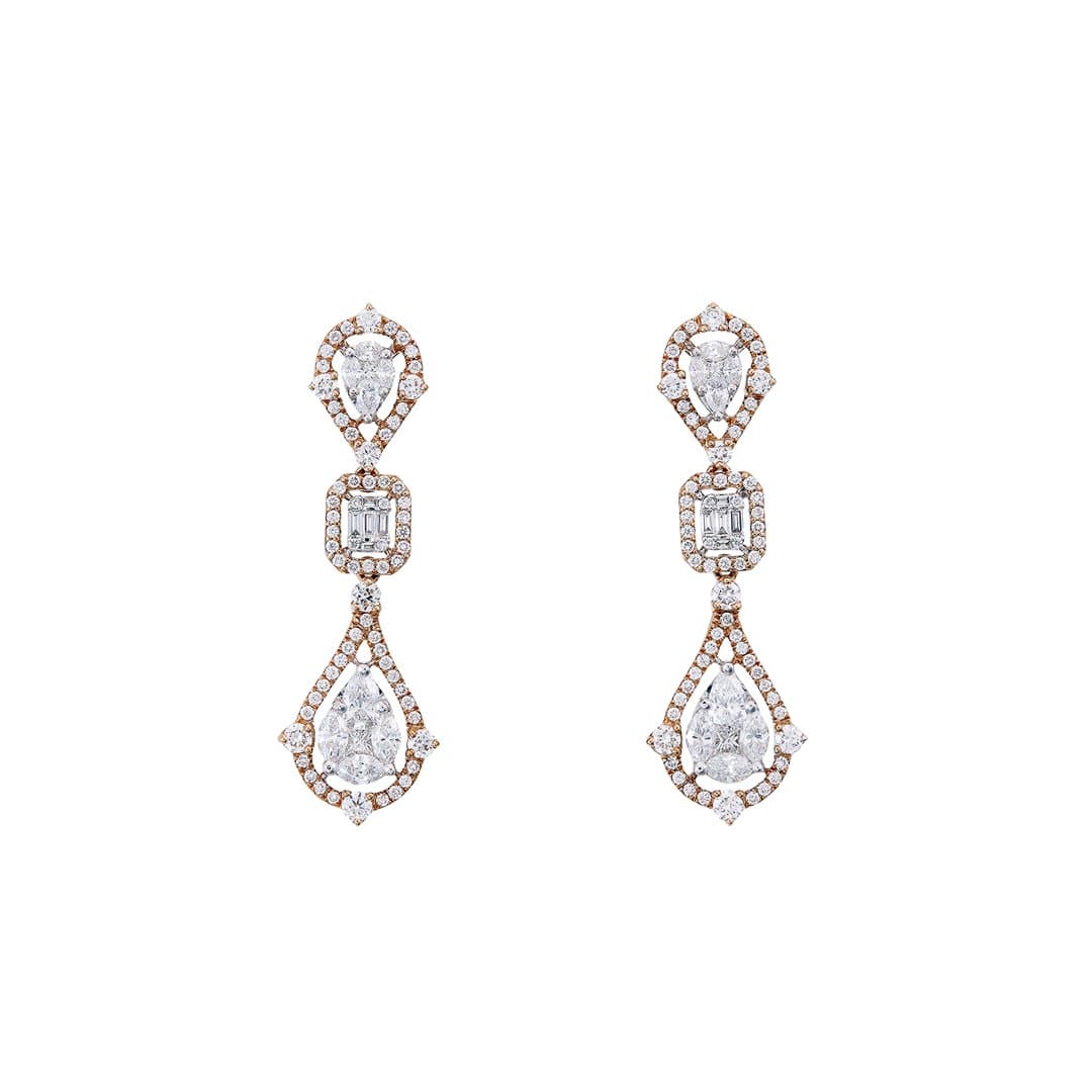 Exquisite Pear Earrings