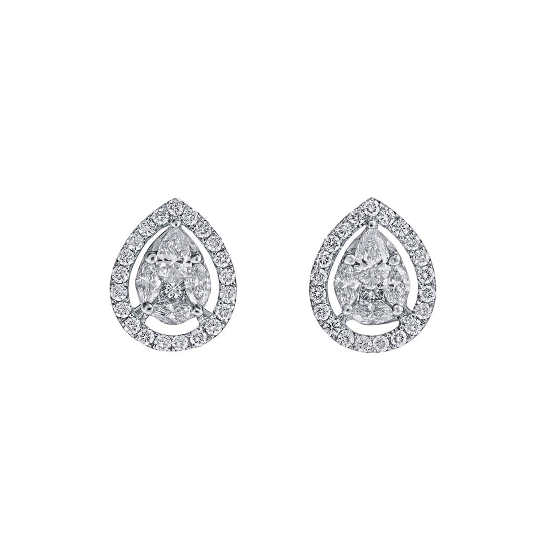 Classic Pear Studs