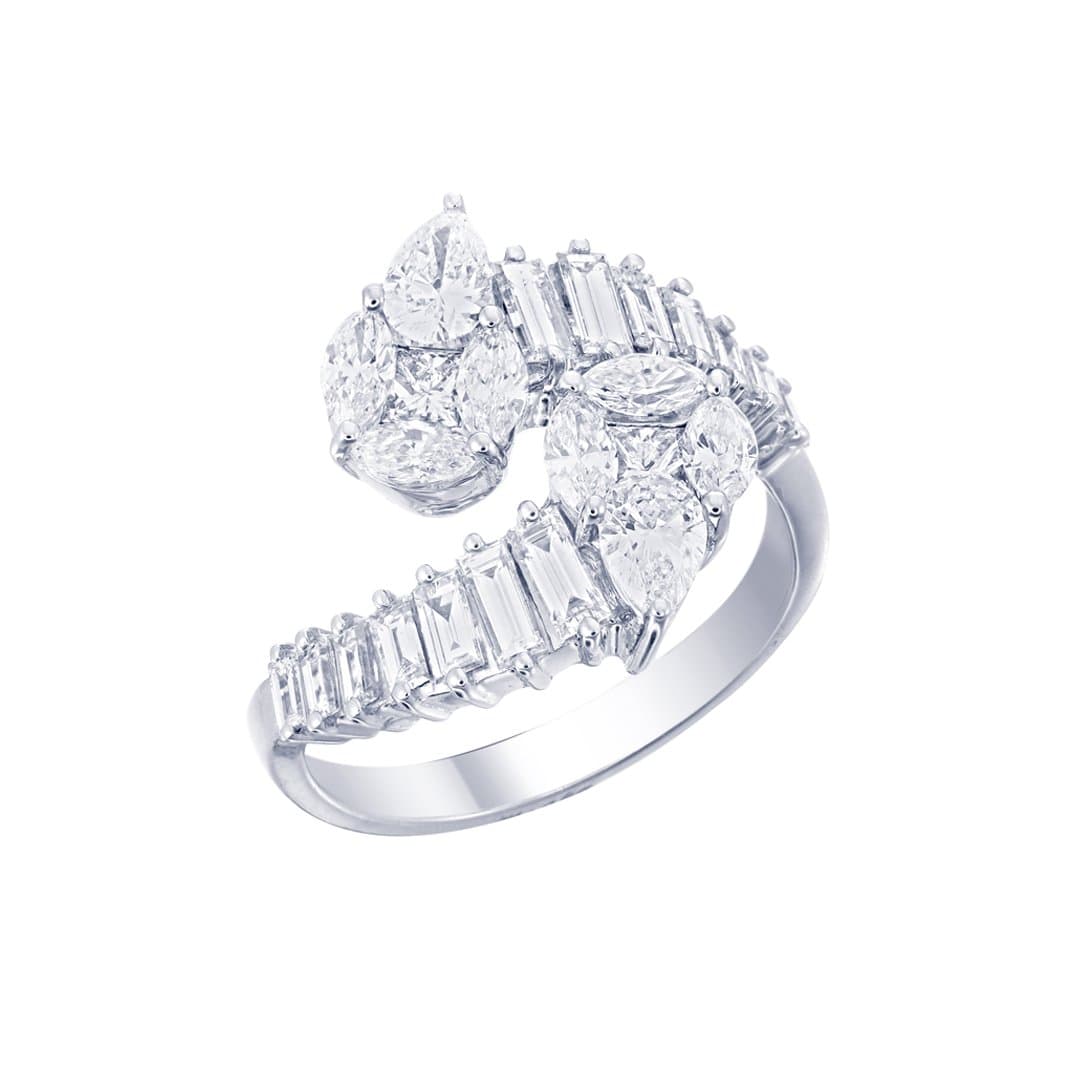 Unique Pear Shaped Ring